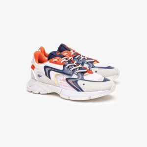 L003 NEO 223 1 SMA WHT/ORG - ZAPATILLA - MEN - LACOSTE