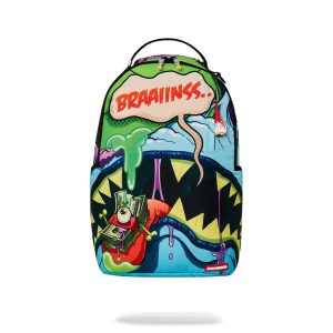 MOCHILA DLXSV BLUE ZOMBIE SHARKMOUTH